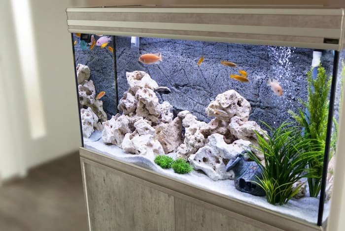 how to move a fish tank when moving house
